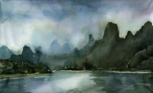 Serenity in Gulin by Alfred  Ng