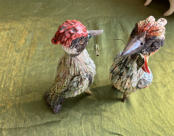 Pair of Woodpeckers