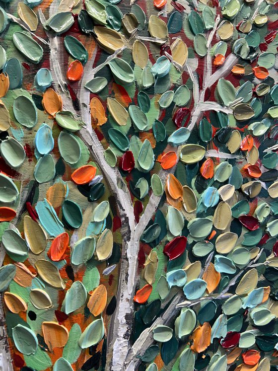 Golden Green Tree