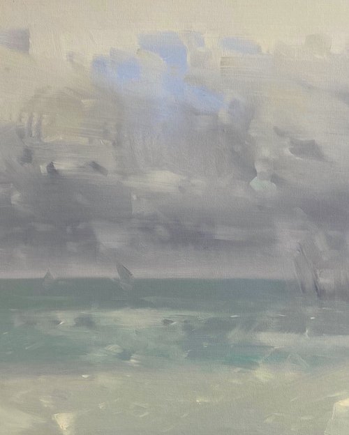 After Storm, Original oil painting, Handmade artwork, One of a kind by Vahe Yeremyan