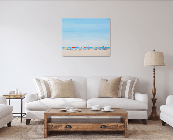 Shoreline umbrellas VII