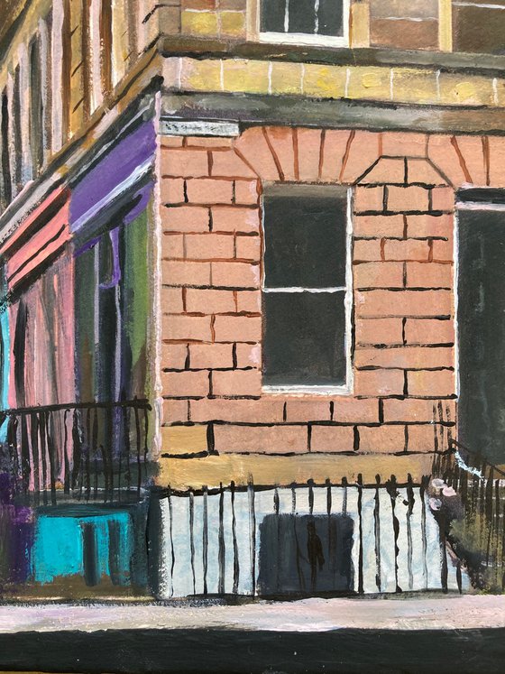 Colourful Edinburgh Buildings