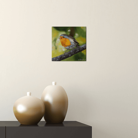 Robin Bird Painting