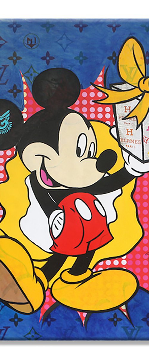 Mickey U R My Best Gift by Gardani Art