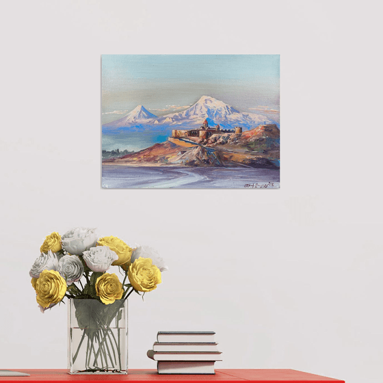 Ararat from Khor Virap