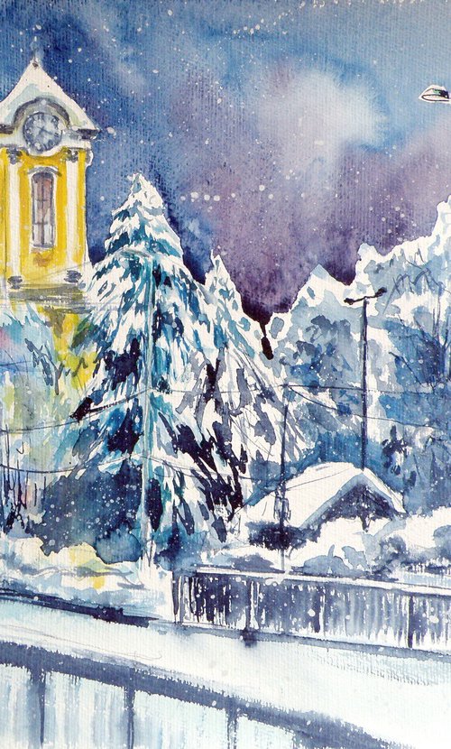 Winter in hometown II by Kovács Anna Brigitta