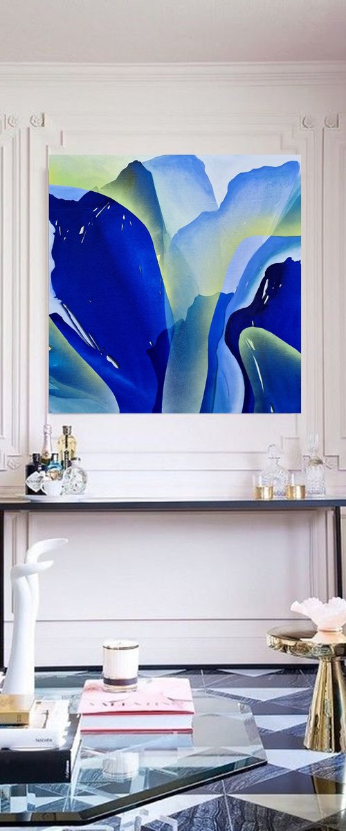 Transcended boundaries - Flower by Danijela Dan