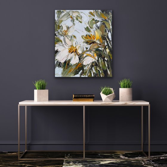 White magnolia No 38