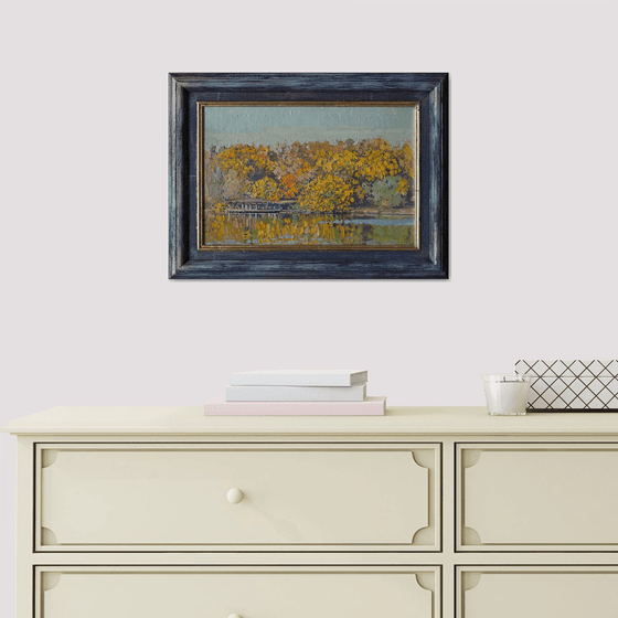 Pond at the Sukhanovo estate