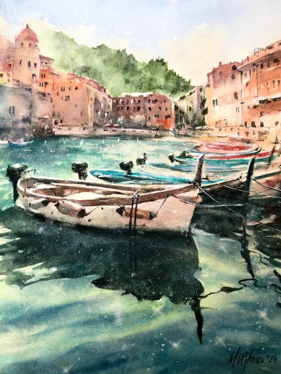 Boats of Cinque Terre