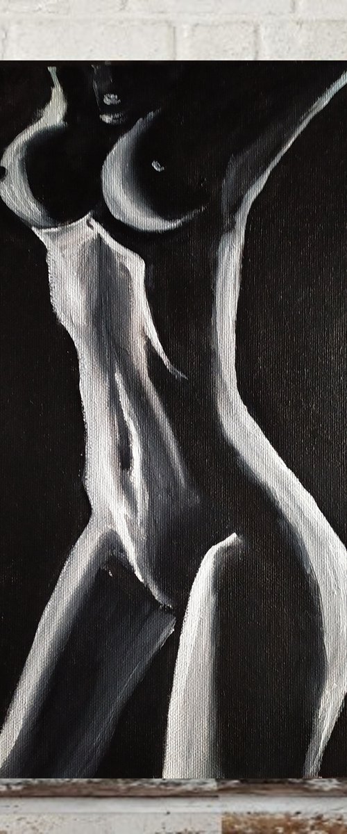 Nude girl by Nataliia Plakhotnyk