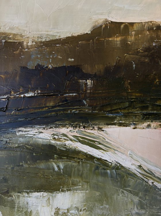 Abstract beach landscape