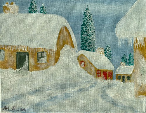 After The Snow by Alan Horne Art Originals