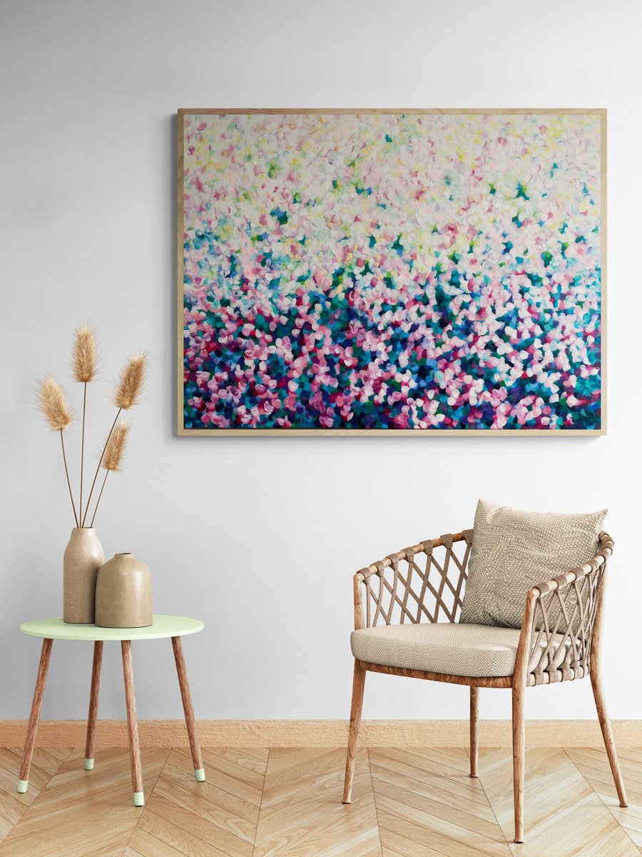 Forever Garden By Katherine Spiller, 49 X 37, Artwork For Sale On Artfinder
