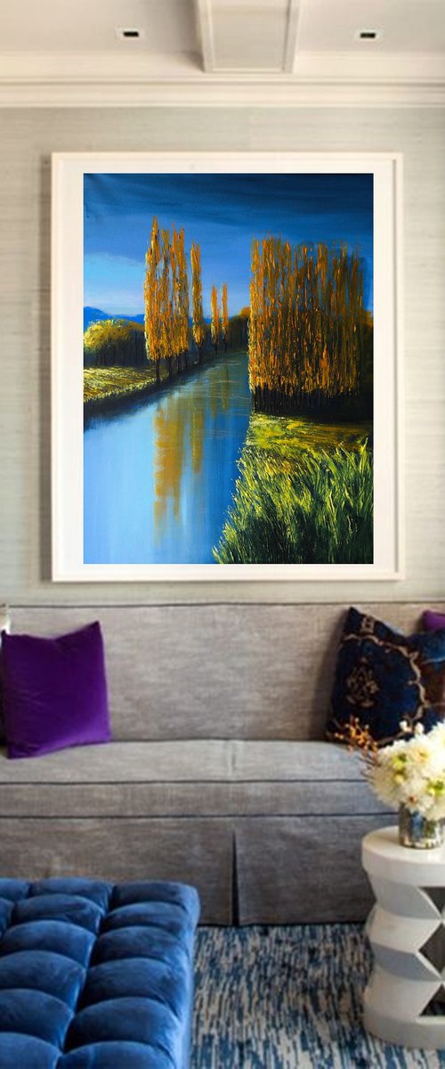 Autumn colors   -  Fields and Colors Series by Danijela Dan