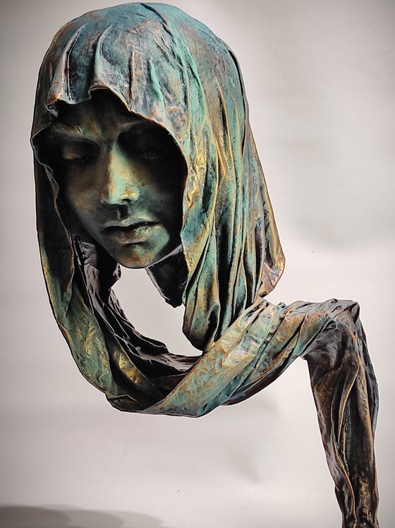 "Plea" Unique sculpture