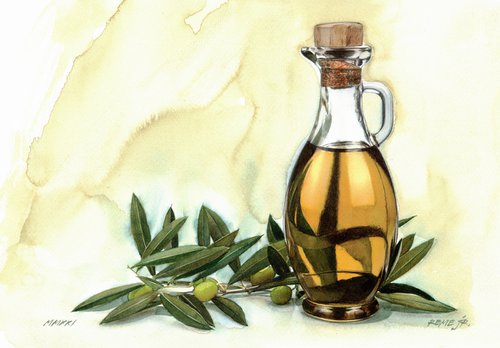 Olives and olive oil by REME Jr.