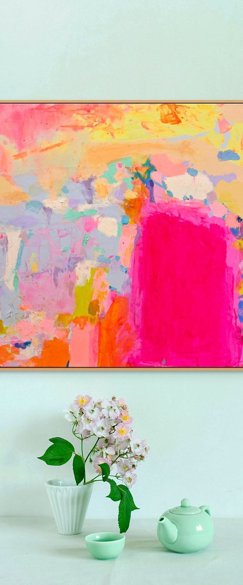 'Into The Pink' by Kathryn Sillince