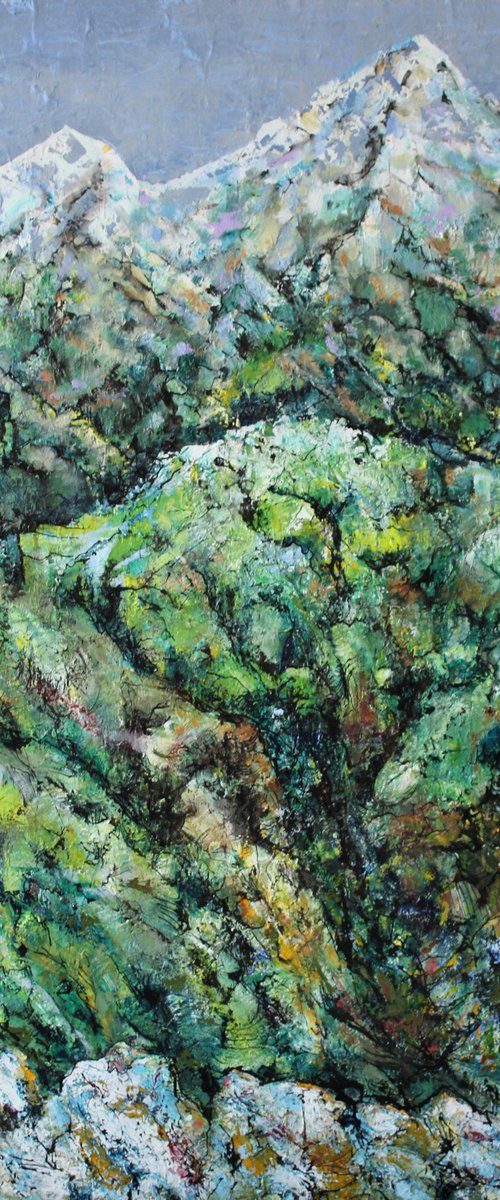 Imaginary Landscape 1:  Chasm by Graham R McLachlan