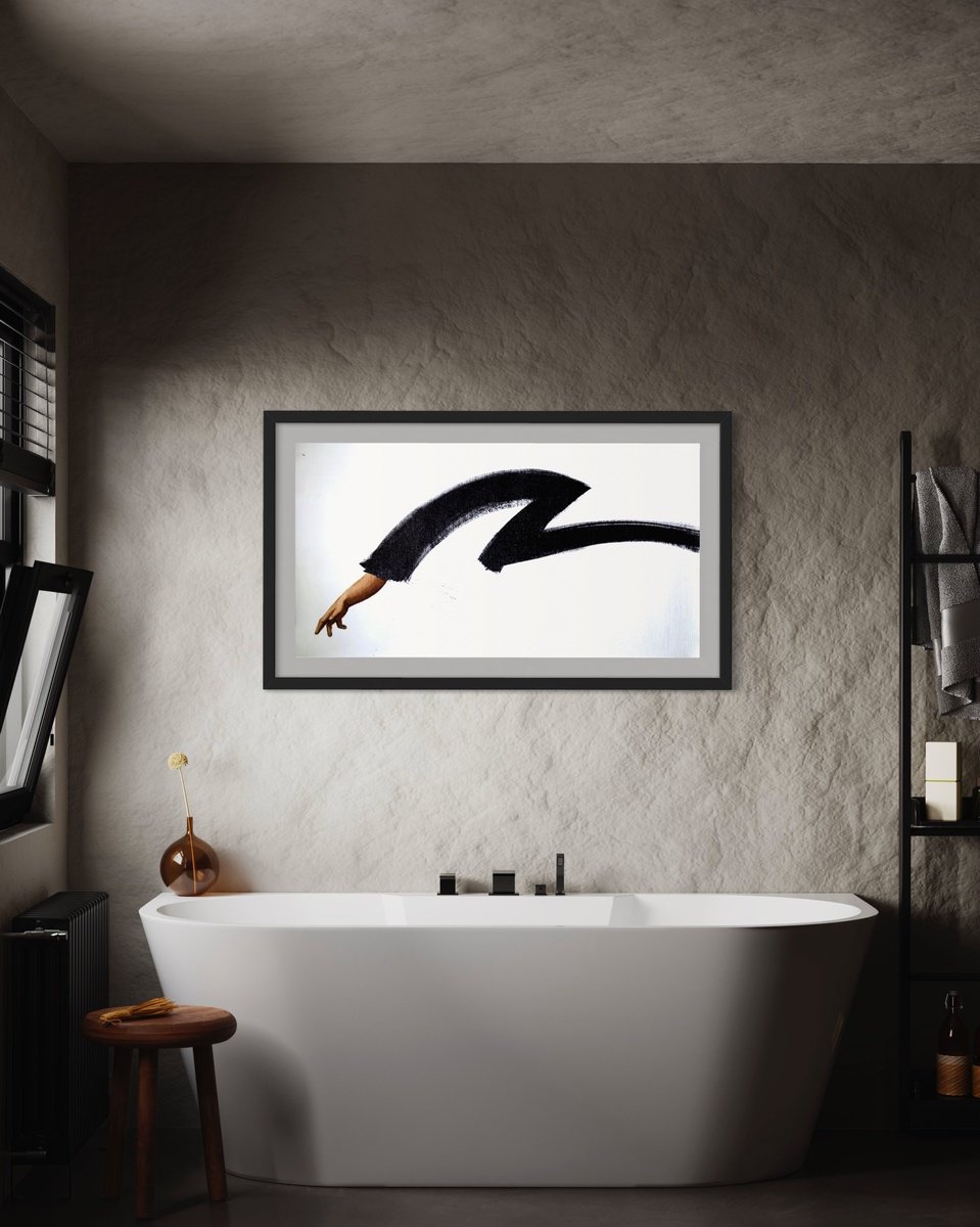 Portrait Oil Painting By Anzhelika Klimina, 39 X 21, Touch - ?, Original Artwork