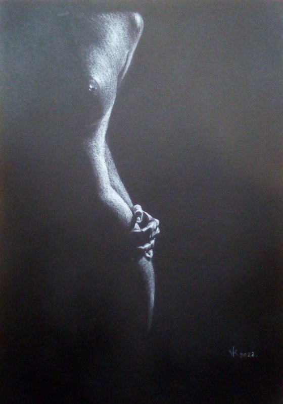 Nude noir #251 (21X29)cm