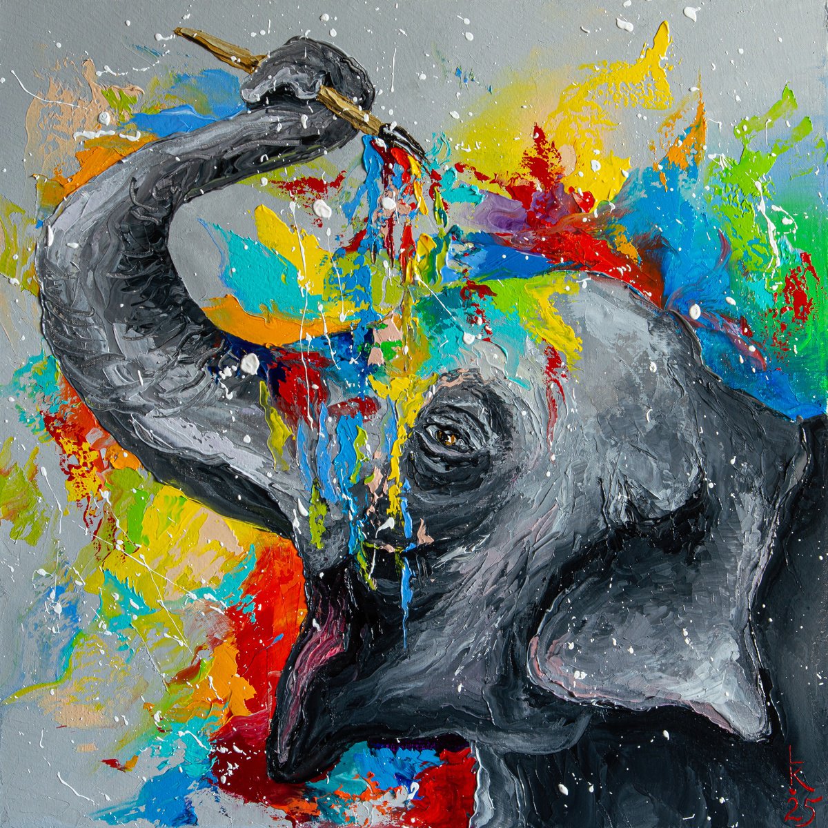 Expressive Oil Painting , Don