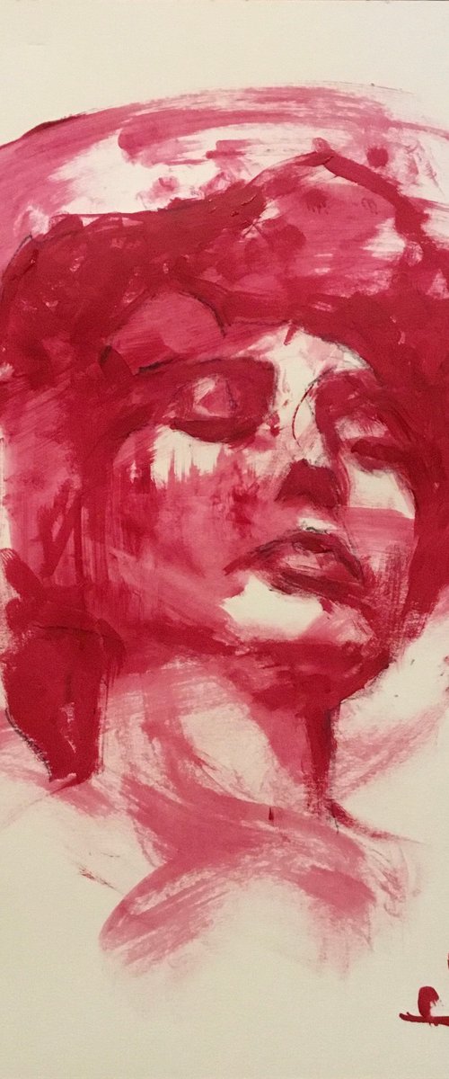 Red Monochrome by Dominique Dève
