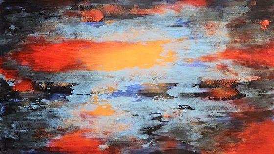 GLEAM I - Contemporary Abstract Painting