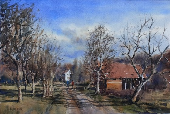 The road through Božići