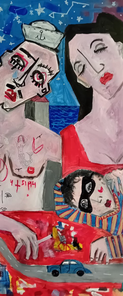 Cadaques timelees players. by Dimitris Pavlopoulos