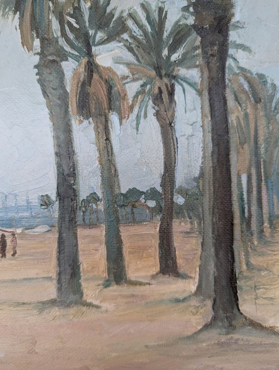 Winter Sun at Salou Beach