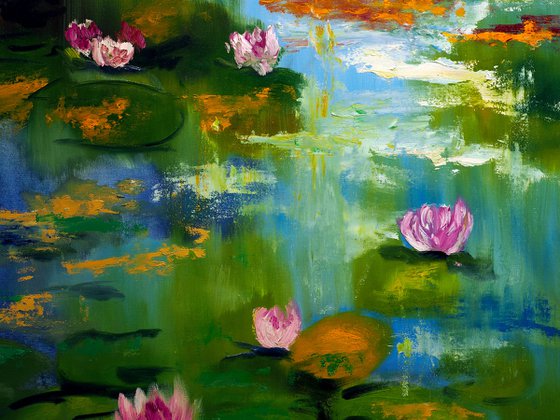 Water Lilies of Monet's Garden