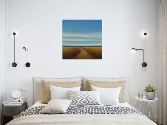 New Path - Abstract Landscape Painting