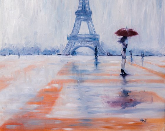 Rainy day in Paris