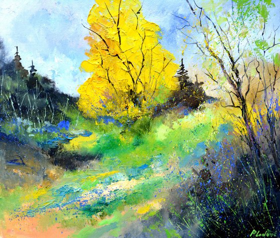 A yellow tree