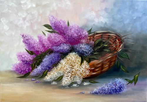 Lilac gift by Tanja Frost