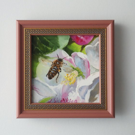 Honey Bee, Small Art Framed