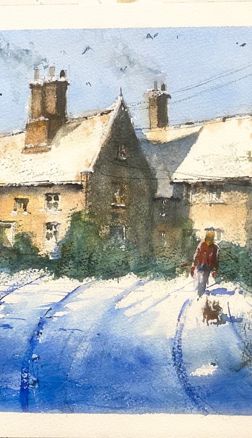 That Christmas morning walk with your dog by Paul Mitchell