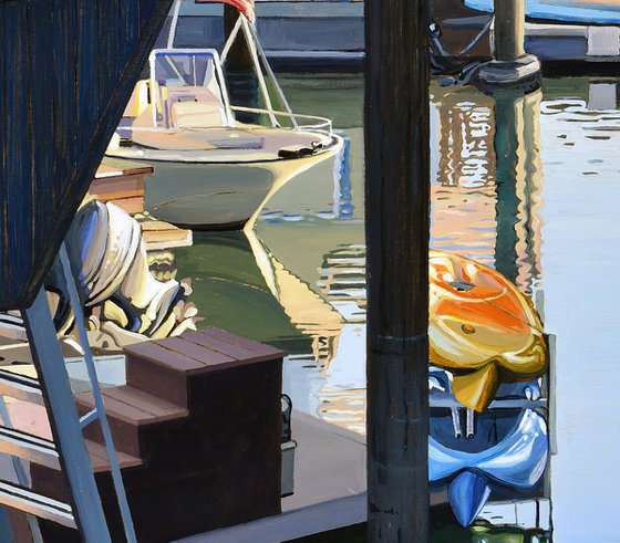 Sausalito Houseboats / Golden Hour