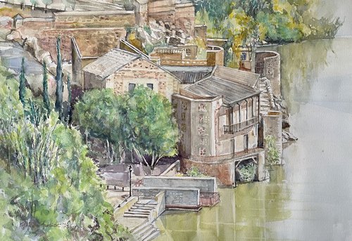 Memory of Toledo, Spain by Yoshiko Murdick