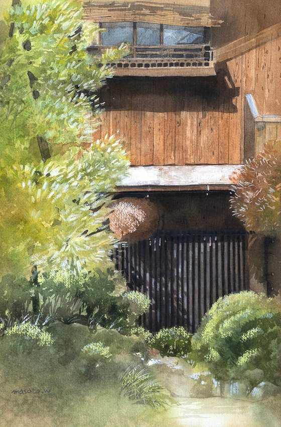 Japanese House and Garden with Sugidama