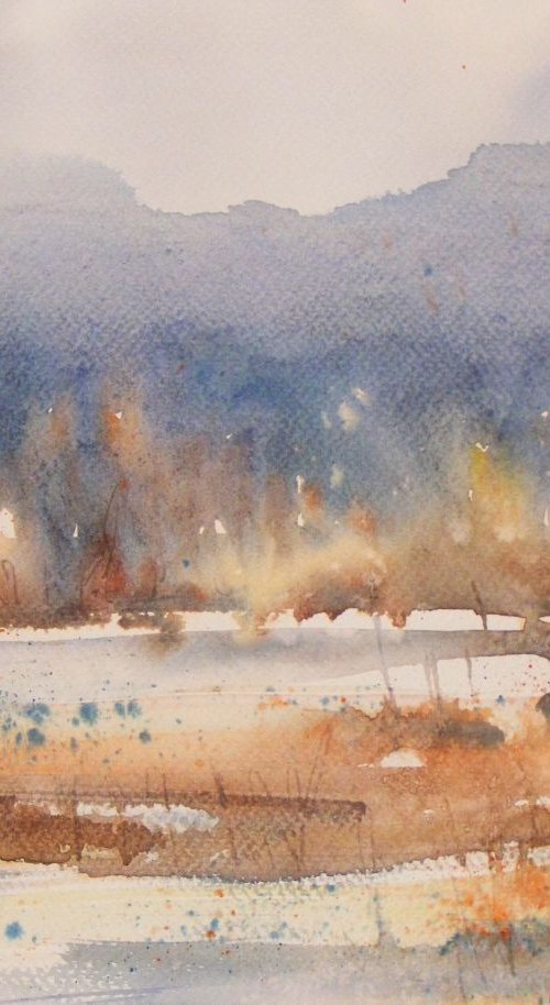 "Late autumn" by Ivan  Grozdanovski