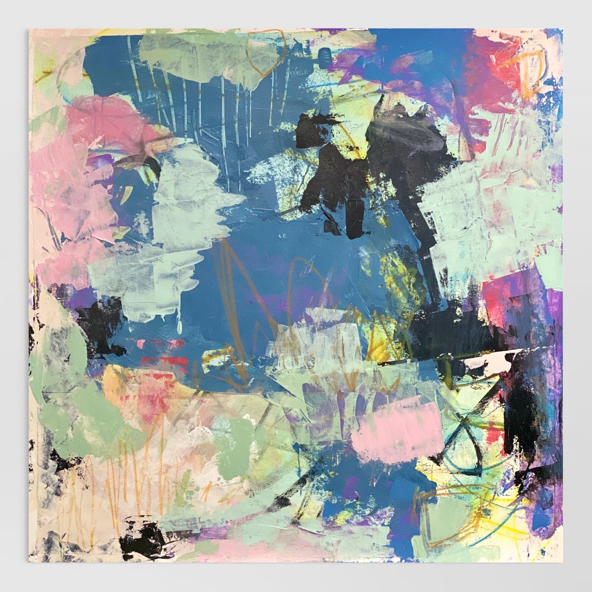 In The Land Of Limbo By Kat Crosby, 20 X 20, Artwork For Sale On Artfinder
