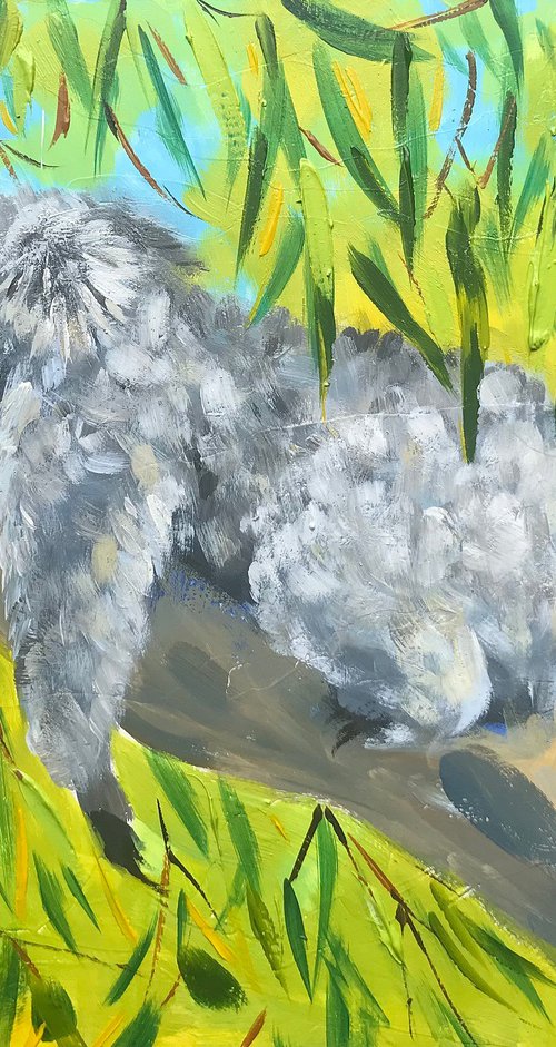Sleeping koala by Irina Redine