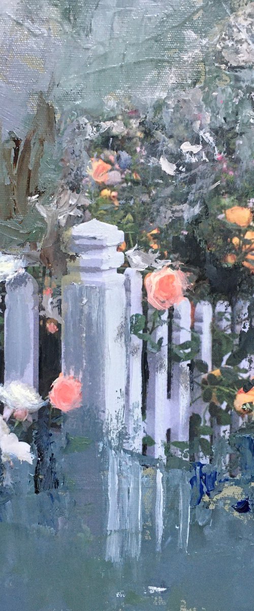 White Picket Fence by Rebecca Pells