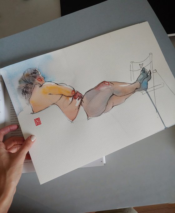 Nude drawing 028