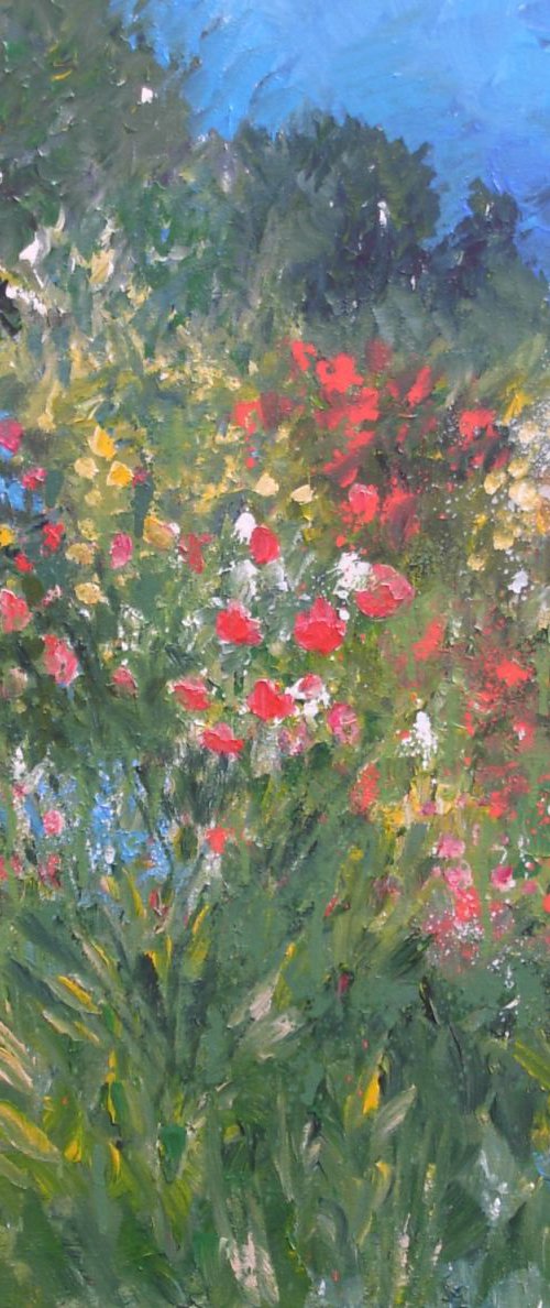 Cottage Garden by Jan Rippingham