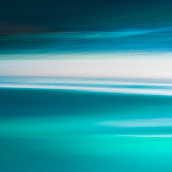 Teal Effusion, Diptych