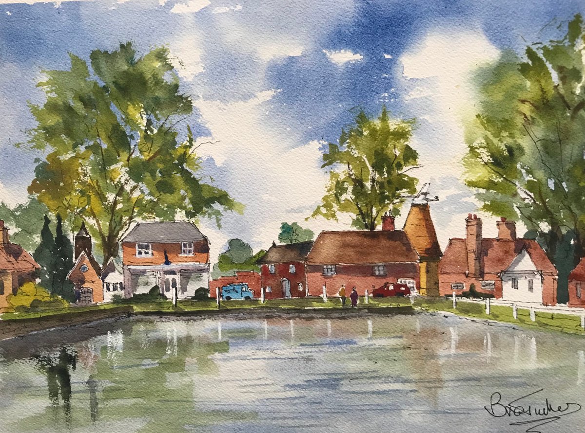 Goudhurst in Kent by Brian Tucker