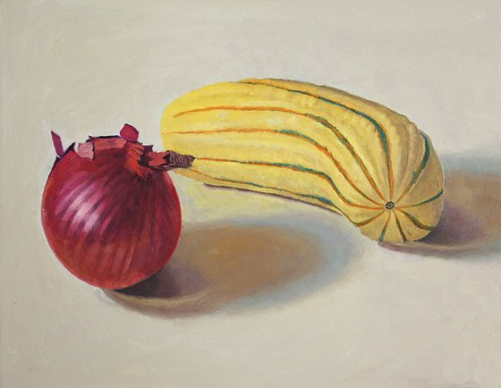 Red Onion and Squash